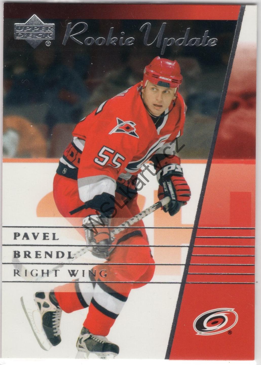 Pavel BRENDL - Rookie Update 02-03 #19 (CAR)