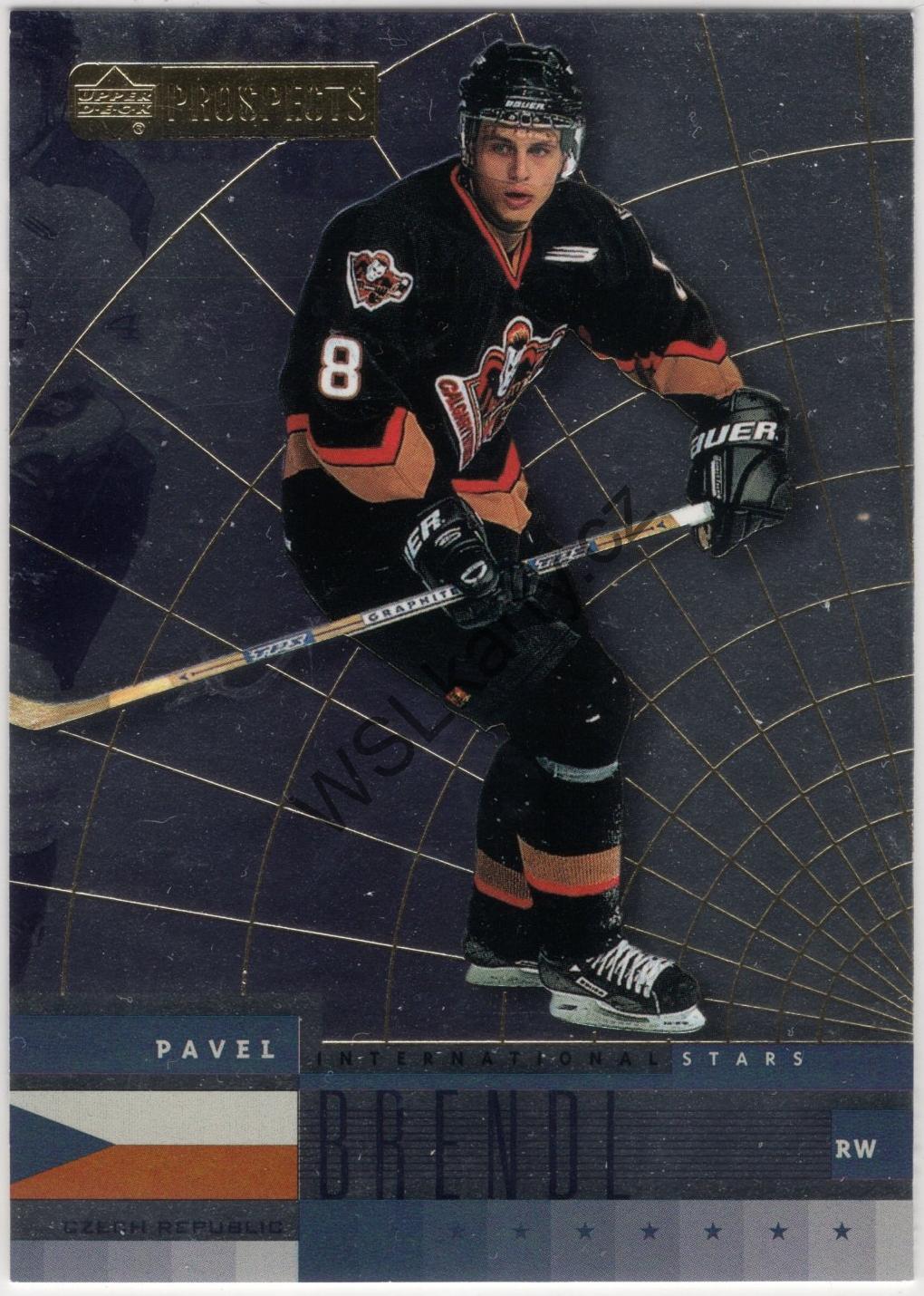 Pavel BRENDL - UD Prospects 99-00 INTERNATIONAL STARS #IN3 (CHL)