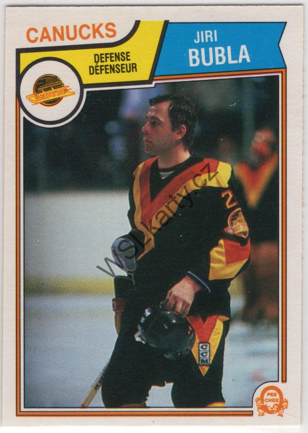 Jiří BUBLA - O-Pee-Chee 83-84 #347 (VAN)