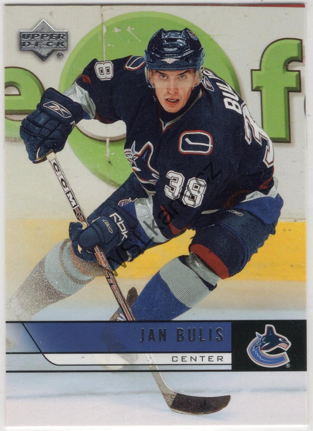Jan BULIS - Upper Deck 06-07 #438 (VAN)