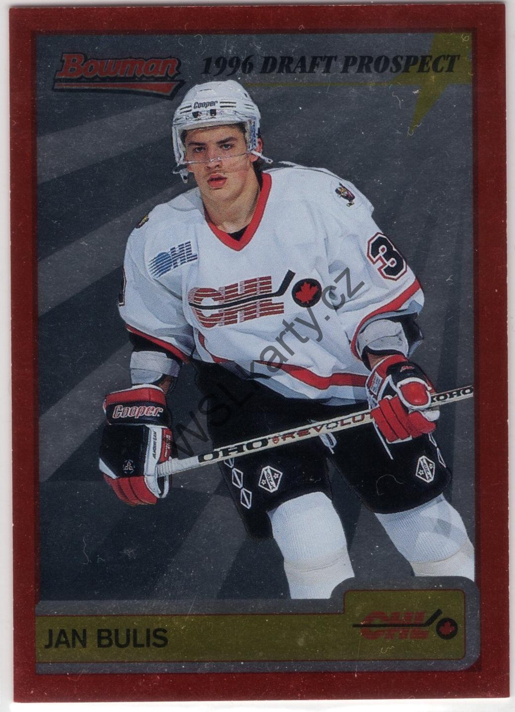 Jan BULIS - Bowman 95-96 CHL PROSPECT #P6 (CHL)